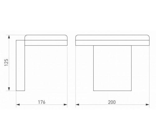 Настенный светильник Arlight Lgd-tent 029977 Настенный светильник Arlight Lgd-tent 029977