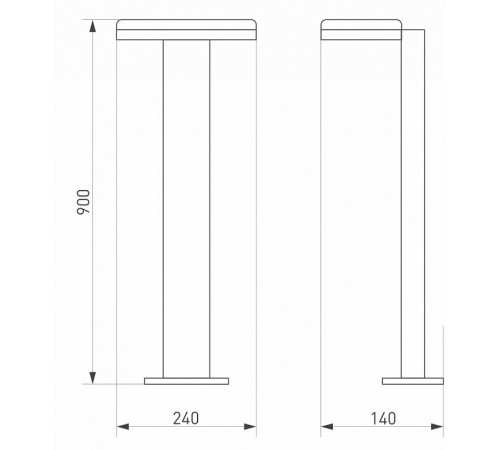 Уличный светильник Arlight LGD-Tent-Boll-H900-9W Warm3000 029978 Уличный светильник Arlight LGD-Tent-Boll-H900-9W Warm3000 029978