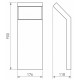 Садовый светильник Arlight Lgd-ecran-boll 029992