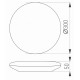Потолочный светодиодный светильник Arlight CL-Frisbee-Motion-R300-18W Day4000 030104