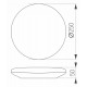 Потолочный светодиодный светильник Arlight CL-Frisbee-Motion-R250-12W Warm3000 030161