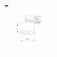 Корпус трекового светильника Arlight Plurio-Base-Track-4TR-R77 030273(1)
