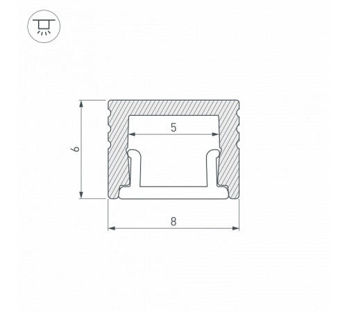 Профиль Arlight SL-MINI 030522