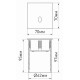 Светильник для ступеней Arlight LT-GAP 031167