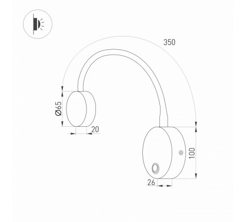 Бра Arlight Son 031395 Бра Arlight Son 031395