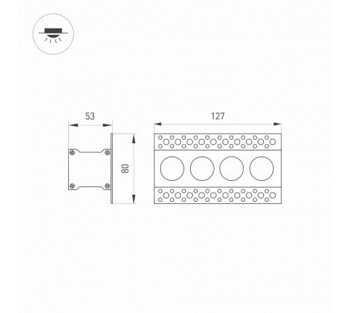 Встраиваемый светодиодный светильник Arlight MS-Orient-Built-Trimless-TC-S38x127-10W Day3000 031924 Встраиваемый светодиодный светильник Arlight MS-Orient-Built-Trimless-TC-S38x127-10W Day3000 031924