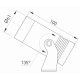 Уличный светодиодный светильник Arlight ALT-Ray-R61-15W Warm3000 032557