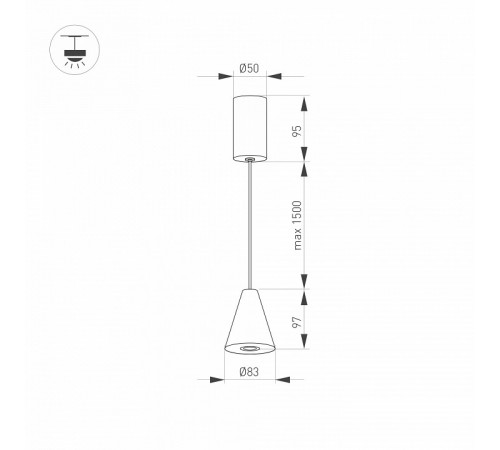 Подвесной светильник Arlight Elementa 032773 Подвесной светильник Arlight Elementa 032773