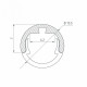 Профиль Arlight Round-D10.5-2000 Anod Black 033036