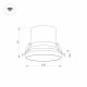 Встраиваемый светильник Arlight MS-Volcano-Built-R65-6W Warm3000 033662
