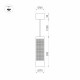 Подвесной светильник Arlight SP-Spicy-Hang-R70-13W Warm3000 033682