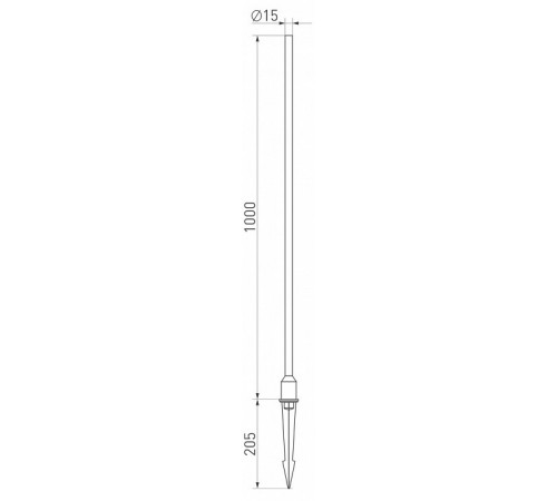 Ландшафтный светильник Arlight ALT-Champagne-L1000-3W Warm3000 034165 Ландшафтный светильник Arlight ALT-Champagne-L1000-3W Warm3000 034165