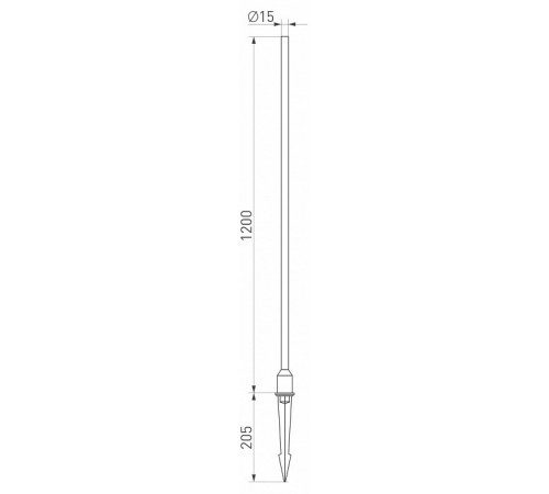 Ландшафтный светильник Arlight KT-Champagne-L1200-3W Warm3000 034168 Ландшафтный светильник Arlight KT-Champagne-L1200-3W Warm3000 034168