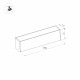 Трековый светильник Arlight Mag-Flat-25-L1000-30W Warm3000 034216
