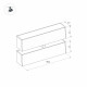 Трековый светильник Arlight Mag-Flat-Fold-25-S804-24W Warm3000 034240