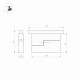 Трековый светильник Arlight Mag-Orient-Flat-Fold-S195-6W Day4000 034657(1)