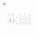 Встраиваемый светильник Arlight MS-Orient-Built-Turn-TC-S67x90-5W Warm3000 034876