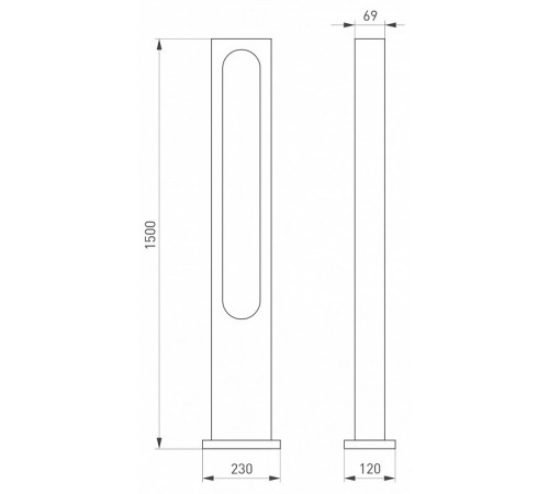 Уличный светильник Arlight LGD-MUSE-BOLL-H1500-18W Warm3000 (DG, 328 deg, 230V) 035395 Уличный светильник Arlight LGD-MUSE-BOLL-H1500-18W Warm3000 (DG, 328 deg, 230V) 035395
