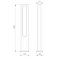 Уличный светильник Arlight LGD-MUSE-BOLL-H1500-18W Warm3000 (DG, 328 deg, 230V) 035395