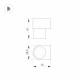 Настенный светильник Arlight SP-Spicy-Wall-Mini-S60x39-3W Day4000 035541