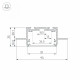 Алюминиевый профиль Arlight SL-Linia55-Fantom-2500 Anod 035650