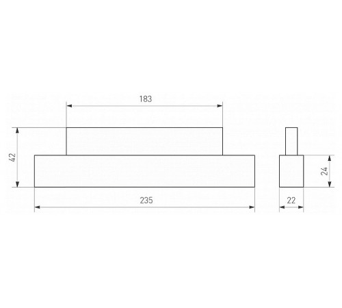 Трековый светильник Arlight Mag-Orient-Flat-L235-8W Day4000 035832 Трековый светильник Arlight Mag-Orient-Flat-L235-8W Day4000 035832