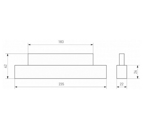 Трековый светильник Arlight Mag-Orient-Flat-L235-8W Warm3000 035834 Трековый светильник Arlight Mag-Orient-Flat-L235-8W Warm3000 035834