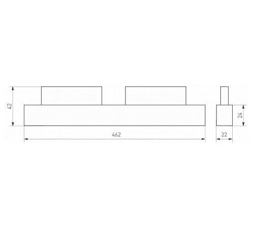 Трековый светильник Arlight Mag-Orient-Laser-L465-16W Warm3000 035851