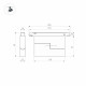 Трековый трехфазный светильник Arlight MAG-ORIENT-FLAT-FOLD-S195-6W Warm3000 WH, 80 deg, 48V 035854(1)