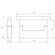 Трековый светильник Arlight Mag-Orient-Flat-Fold-S195-6W Warm3000 035855