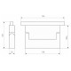 Трековый светильник Arlight Mag-Orient-Laser-Fold-S195-6W Warm3000 035862