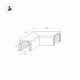 Коннектор угловой Arlight Mag-Orient-Con-2620-L90 036020