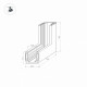 Коннектор угловой Arlight Mag-Orient-Con-2620-L90-INT 036022