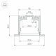 Алюминиевый профиль Arlight SL-Linia49-F-3000 Anod 036168