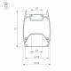 Алюминиевый профиль Arlight ARH-Line-4874-Dual-2000 Anod 036345