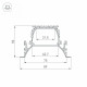Алюминиевый профиль Arlight ARH-Power-W90-F-Comfort-2000 Anod 036357