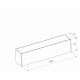 Трековый магнитный светильник Arlight MAG-FLAT-25-L400-12W Day4000 (BK, 100 deg, 24V, DALI) 036714