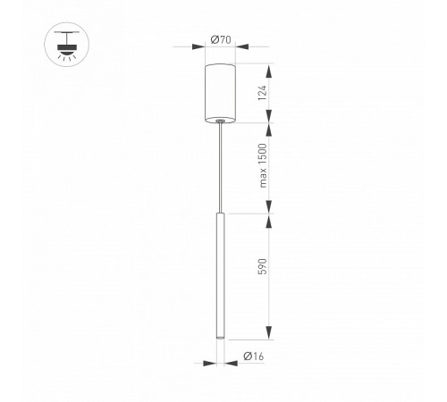 Подвесной светильник Arlight SP-UMBRA-HANG-V-L600-10W Warm3000 036948(1) Подвесной светильник Arlight SP-UMBRA-HANG-V-L600-10W Warm3000 036948(1)