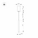 Подвесной светильник Arlight SP-Umbra-Hang-V-L600-10W Warm3000 036952