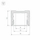 Алюминиевый профиль Arlight SL-SLIM-H13M-2000 WHITE 037108