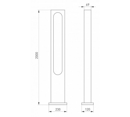 Уличный светильник Arlight LGD-MUSE-BOLL-H2000-18W Warm3000 (DG, 328 deg, 230V) 037522 Уличный светильник Arlight LGD-MUSE-BOLL-H2000-18W Warm3000 (DG, 328 deg, 230V) 037522