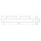 Трековый светильник Arlight Mag-Orient-Flat-L690-24W Warm3000 037914