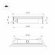Грунтовый светильник Arlight ART-GROUND-SLIM-R160-15W Warm3000 (SL, 30 deg, 24V) 038167