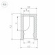 Алюминиевый профиль Arlight SL-MINI-6-H9-2000 ANOD OLIVE GREY 038203