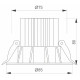 Встраиваемый светильник Arlight MS-ATOLL-BUILT-R86-10W Day4000 (WH, 36 deg, 230V) 039066