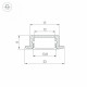 Профиль Arlight LINE-2308-F-2000 ANOD 040300