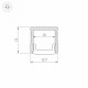 Профиль Arlight FANTOM-BENT-W12-SIDE-2000 ANOD 040326(1)