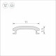 Экран Arlight STRETCH-SHADOW-10m OPAL-PVC A2-CONTOUR-PRO 040644