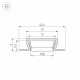 Профиль Arlight MIC-FS-3000 ANOD BLACK 040720