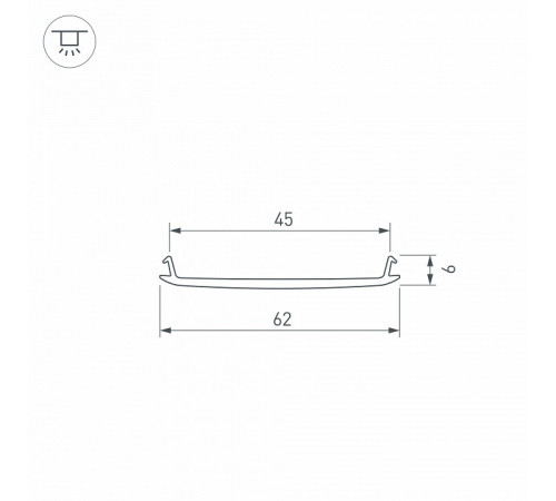 Экран Arlight STRETCH-S-50-CEIL-CENTER-10m (GAMMA50) 040822 Экран Arlight STRETCH-S-50-CEIL-CENTER-10m (GAMMA50) 040822